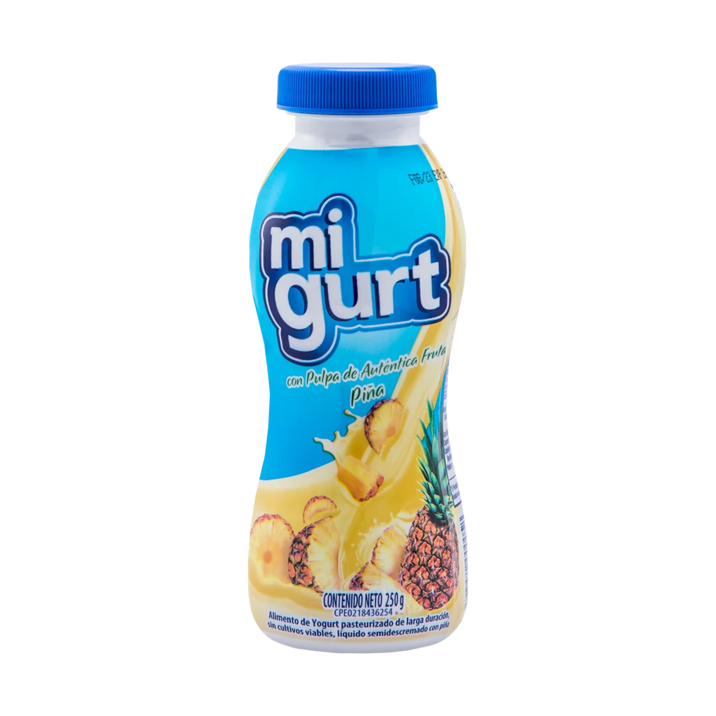 YOGURT FRUTA PIÑA 250 G x 24 Uds.