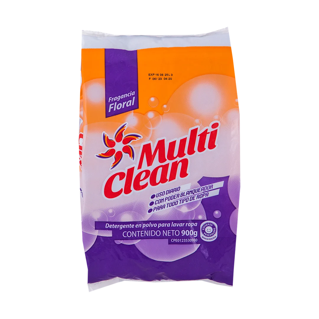 MULTI CLEAN DETER FRAG FLORAL 900 G x 20 Uds.