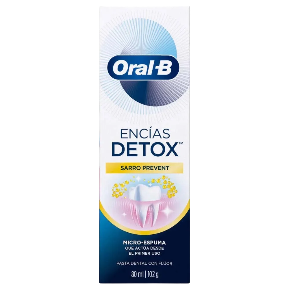 ORALB CREMADENT DETOX ANTISARR 33 G x 36 Uds.