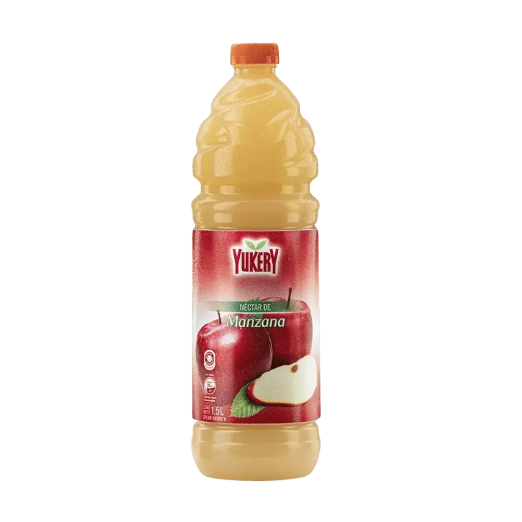 YUKERY MANZANA PET 1.5 L x 6 Uds.
