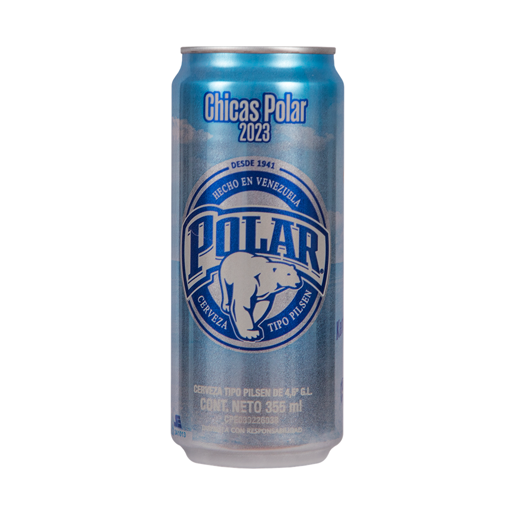 POLAR PILSEN LATA SLEEK PL 355 ml x 24 Uds.