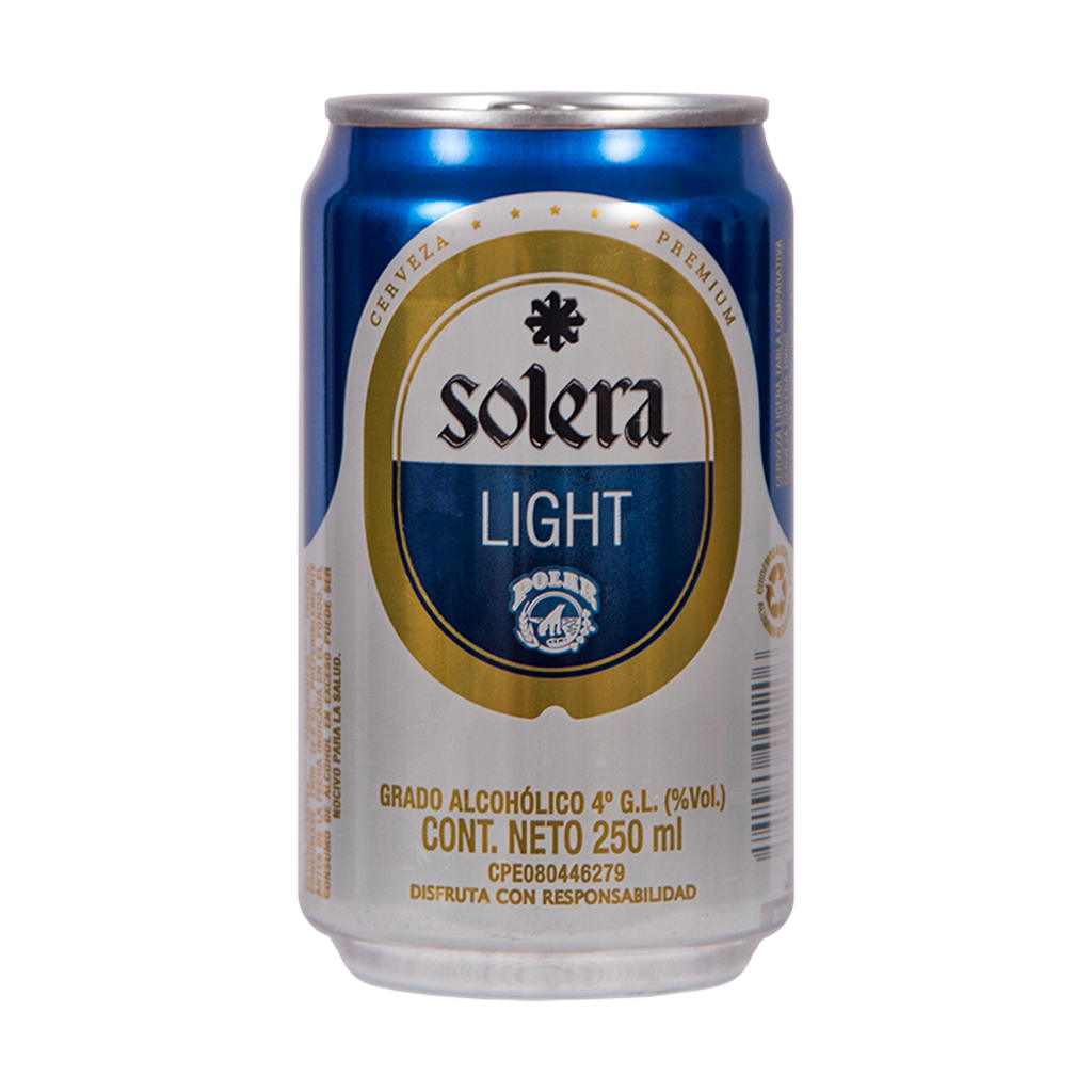 SOLERA LIGHT LATA 250 ml x 24 Uds.