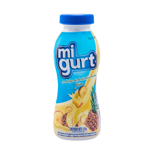 [Y006] YOGURT FRUTA PIÑA 250 G x 24 Uds.