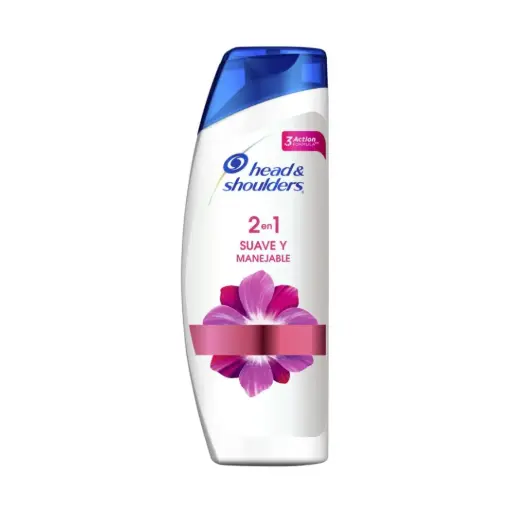 [80724230] HS SHAMPOO 2EN1 SUAVE Y MANEJ 180CC x 12 Uds.