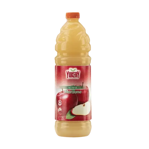 [1016713] YUKERY MANZANA PET 1.5 L x 6 Uds.