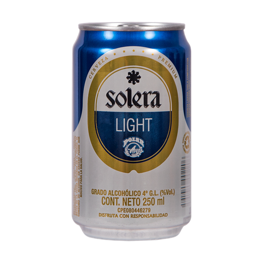 [F03016] SOLERA LIGHT LATA 250 ml x 24 Uds.